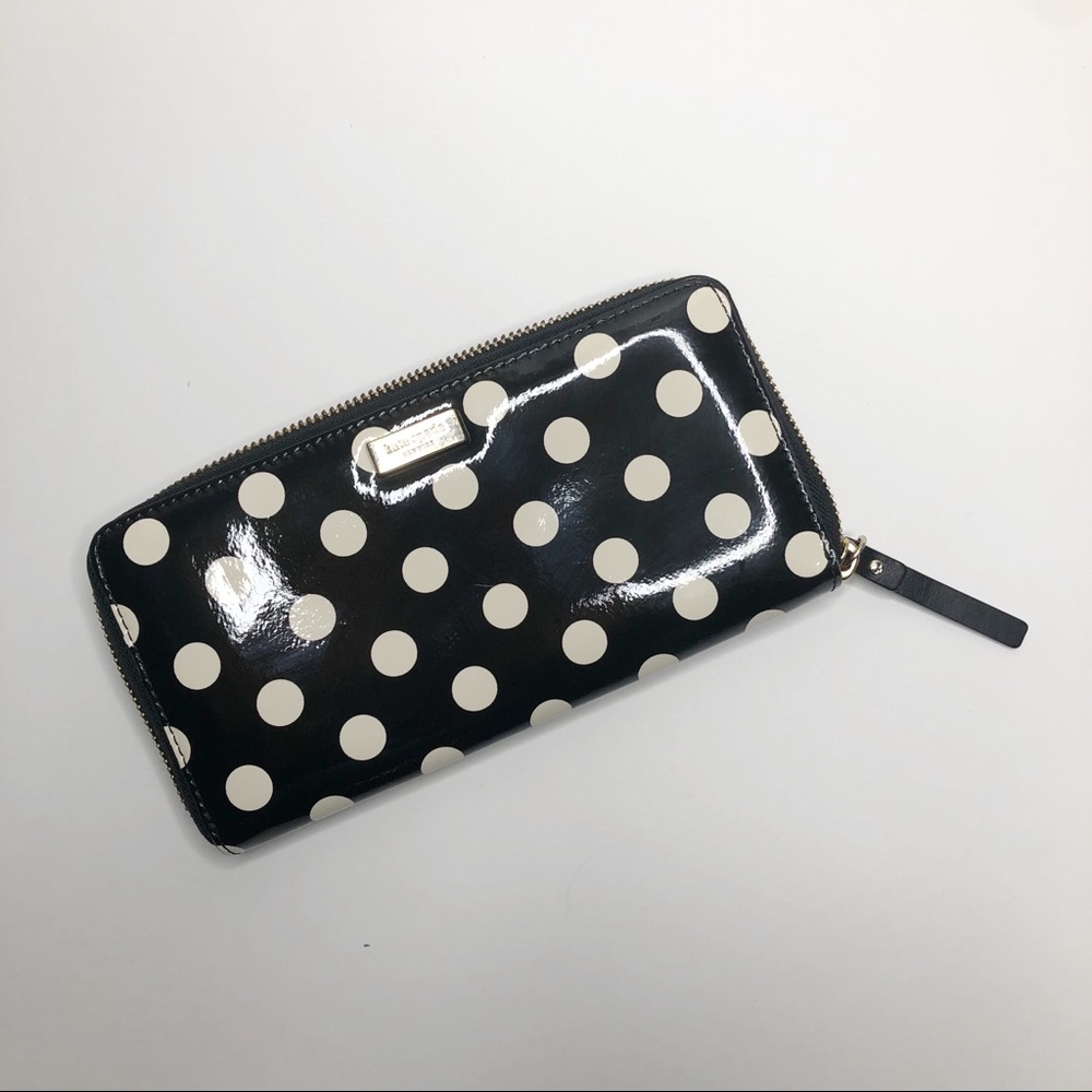Kate Spade Neda Carlisle Street Polka Dot Wallet